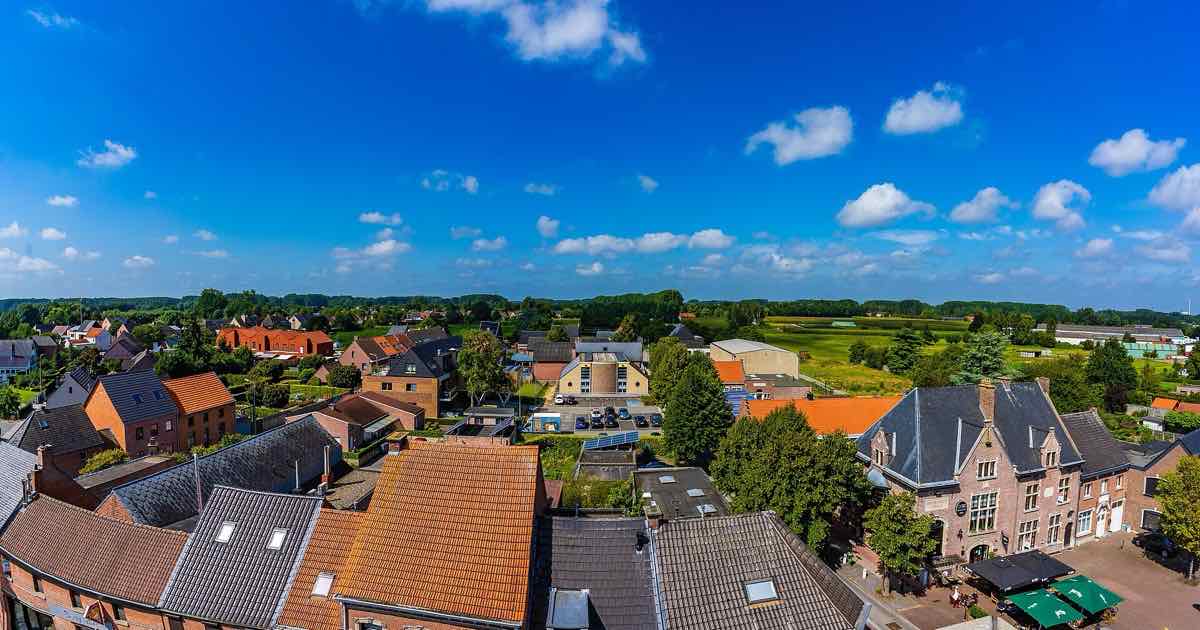 Zicht op Liezele (Puurs-Sint-Amands)