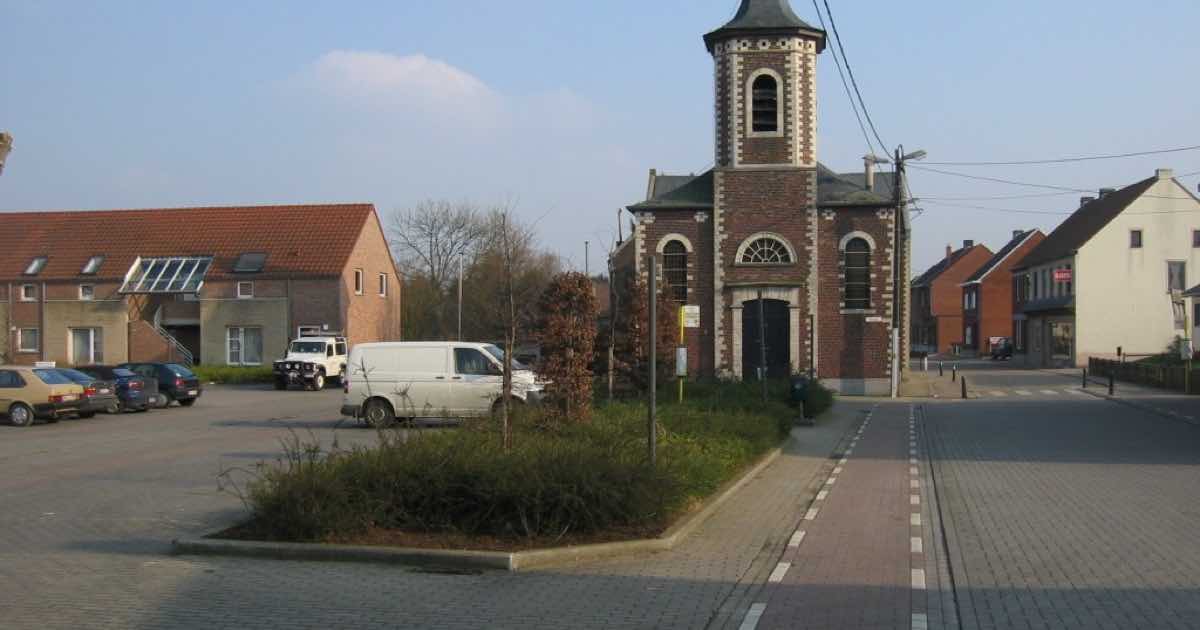 Dorpsplein in Molenstede (Diest)