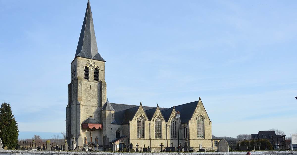 Sint-Jan-Onthoofdingskerk in Schellebelle (Wichelen)
